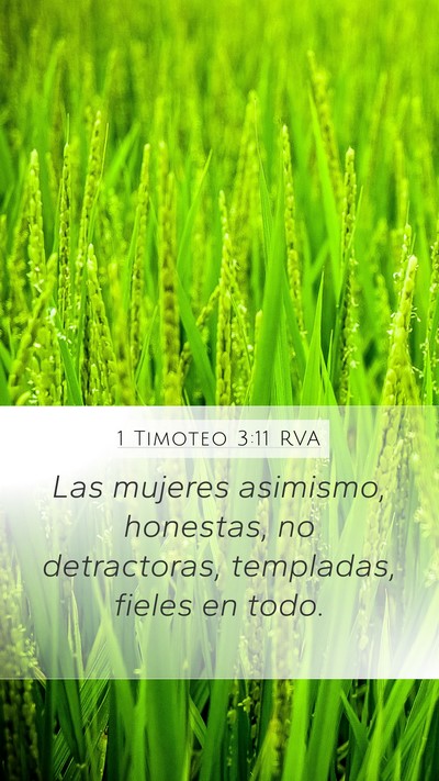 1 Timoteo 3:11 RVA Bible Verse Image
