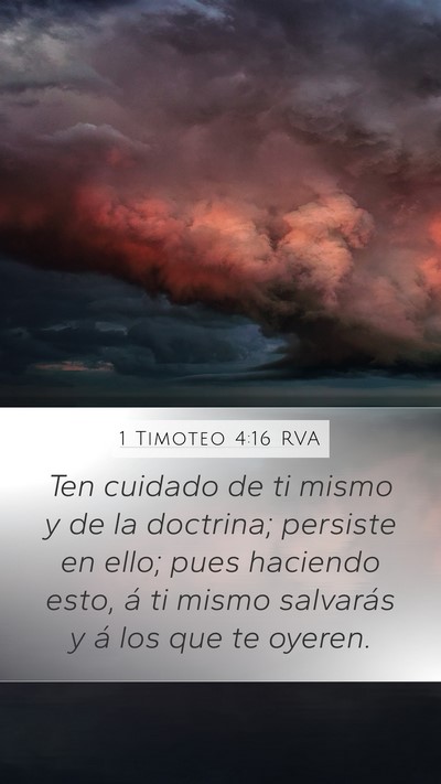 1 Timoteo 4:16 RVA Bible Verse Image