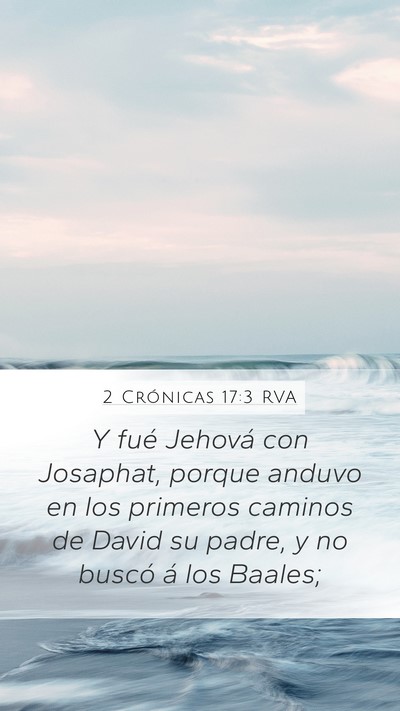 2 Crónicas 17:3 RVA Bible Verse Image