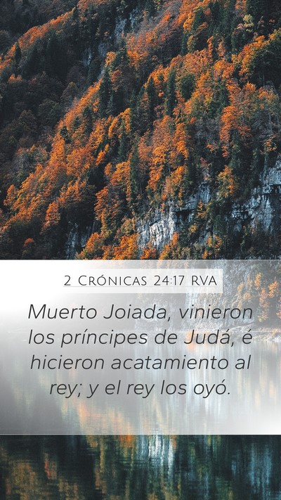 2 Crónicas 24:17 RVA Bible Verse Image