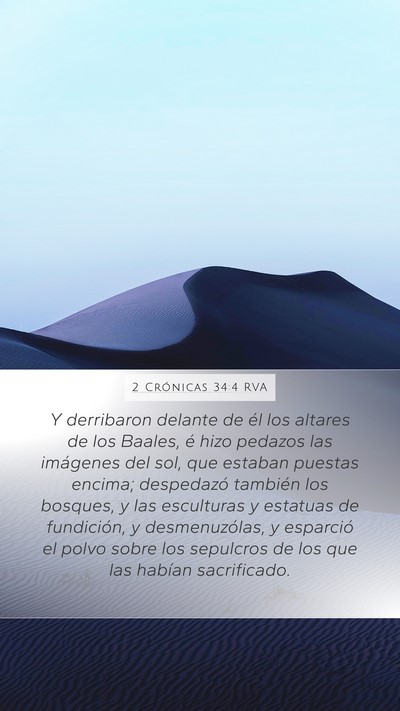 2 Crónicas 34:4 RVA Bible Verse Image