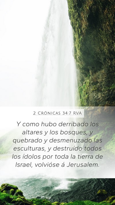 2 Crónicas 34:7 RVA Bible Verse Image