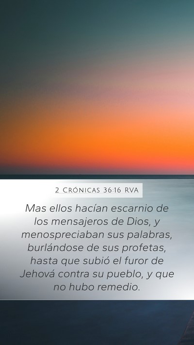 2 Crónicas 36:16 RVA Bible Verse Image