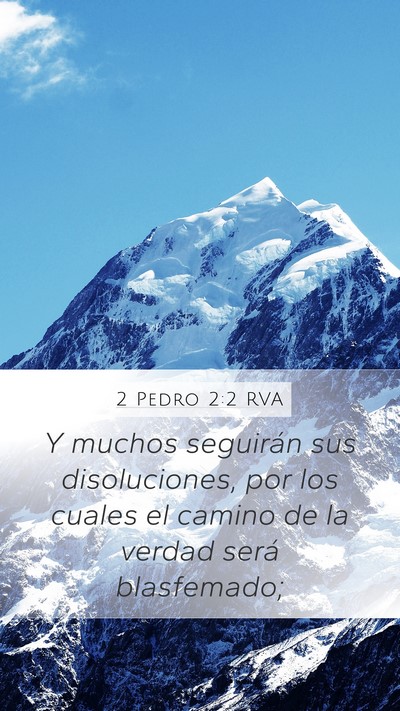 2 Pedro 2:2 RVA Bible Verse Image