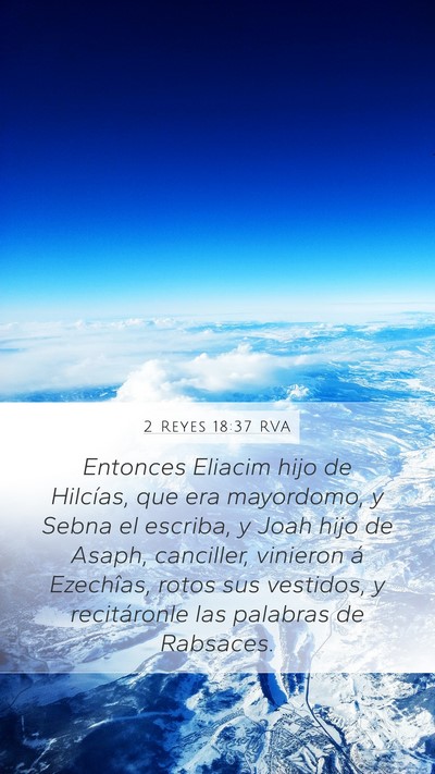2 Reyes 18:37 RVA Bible Verse Image