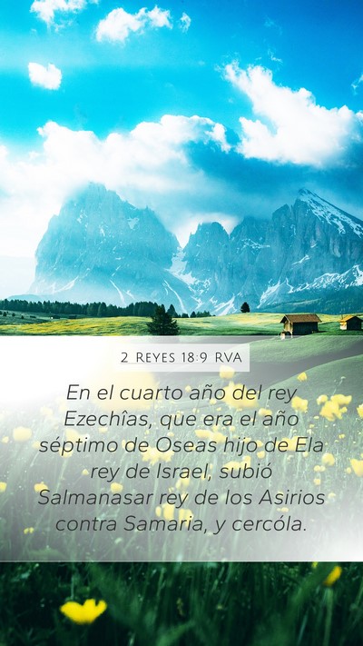 2 Reyes 18:9 RVA Bible Verse Image