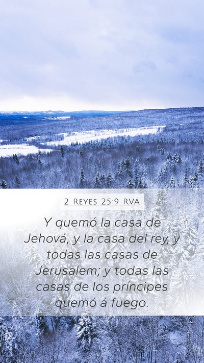 2 Reyes 25:9 RVA Bible Verse Image
