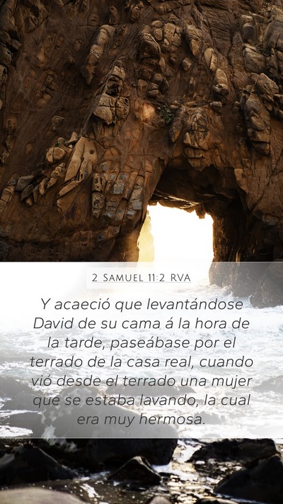 2 Samuel 11:2 RVA Bible Verse Image