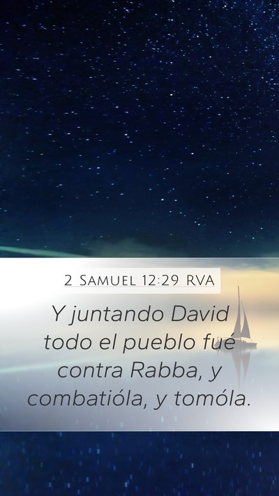 2 Samuel 12:29 RVA Bible Verse Image