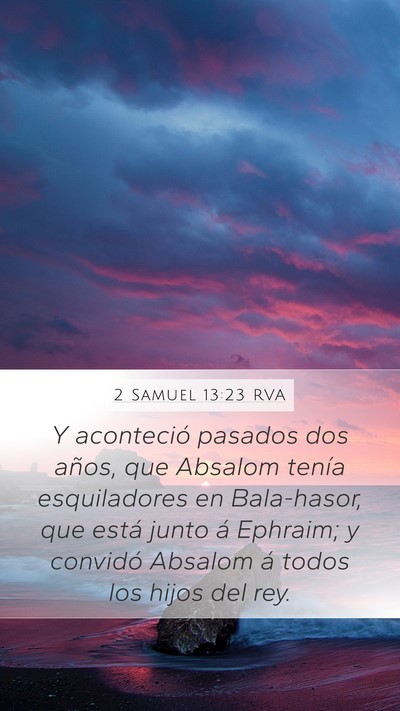 2 Samuel 13:23 RVA Bible Verse Image