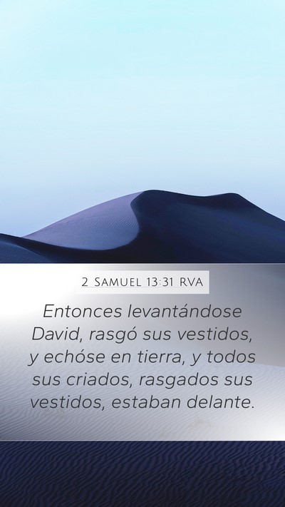 2 Samuel 13:31 RVA Bible Verse Image