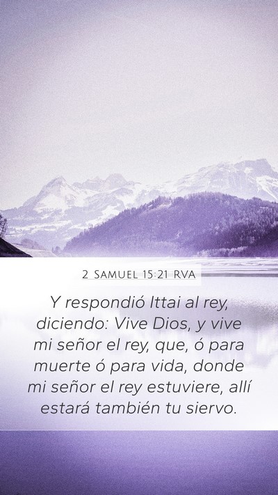 2 Samuel 15:21 RVA Bible Verse Image