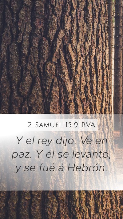 2 Samuel 15:9 RVA Bible Verse Image