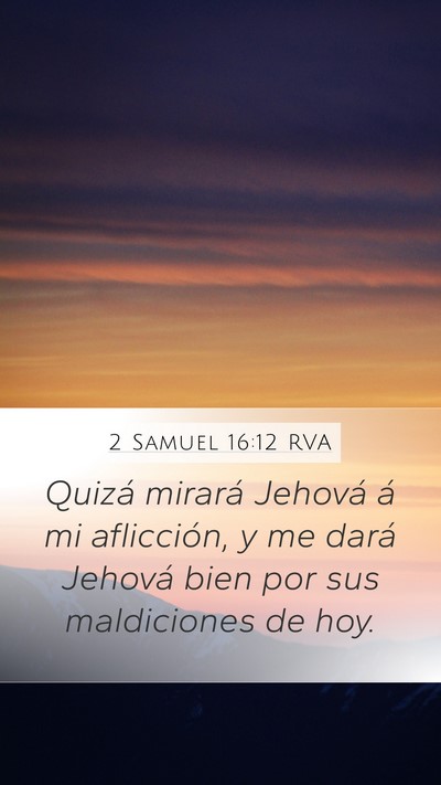 2 Samuel 16:12 RVA Bible Verse Image