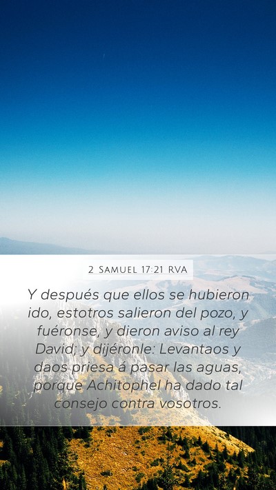 2 Samuel 17:21 RVA Bible Verse Image