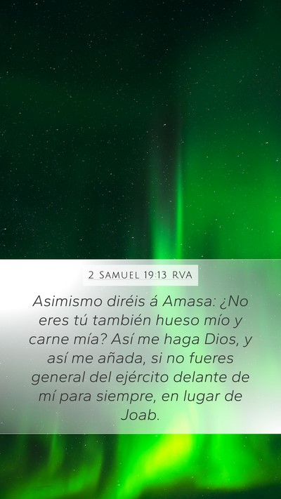 2 Samuel 19:13 RVA Bible Verse Image