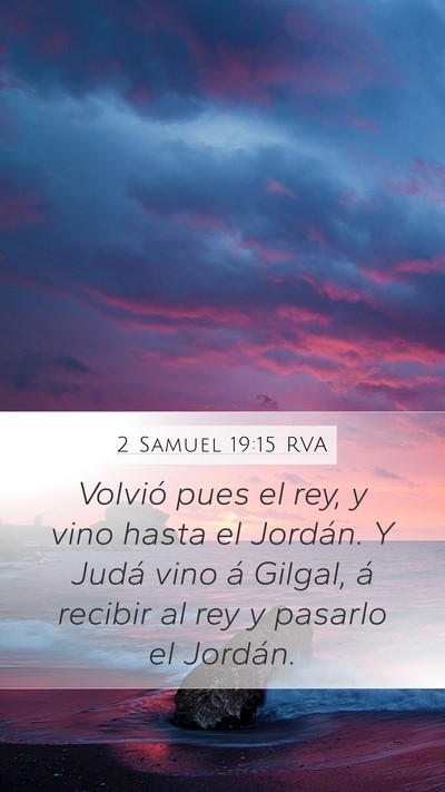2 Samuel 19:15 RVA Bible Verse Image