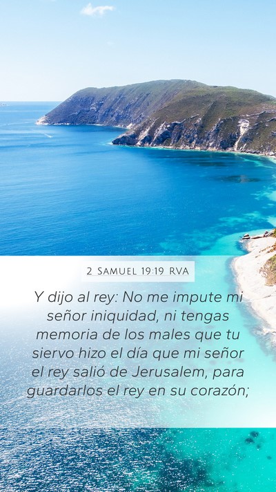 2 Samuel 19:19 RVA Bible Verse Image