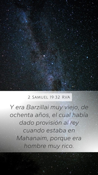 2 Samuel 19:32 RVA Bible Verse Image