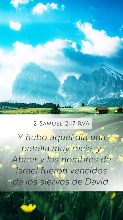 2 Samuel 2:17 RVA Bible Verse Image