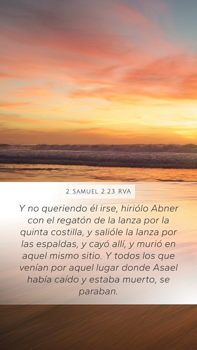 2 Samuel 2:23 RVA Bible Verse Image