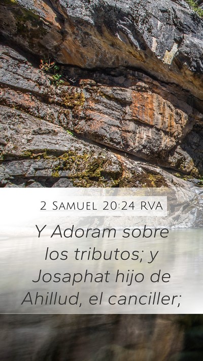 2 Samuel 20:24 RVA Bible Verse Image