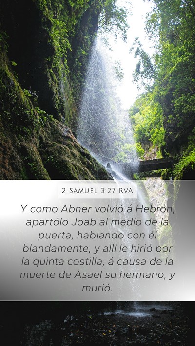 2 Samuel 3:27 RVA Bible Verse Image
