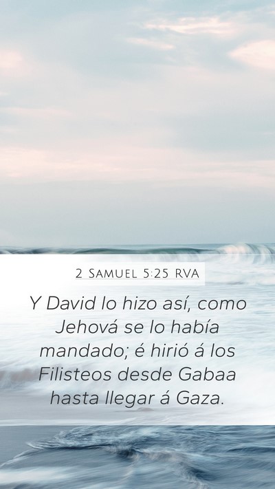2 Samuel 5:25 RVA Bible Verse Image