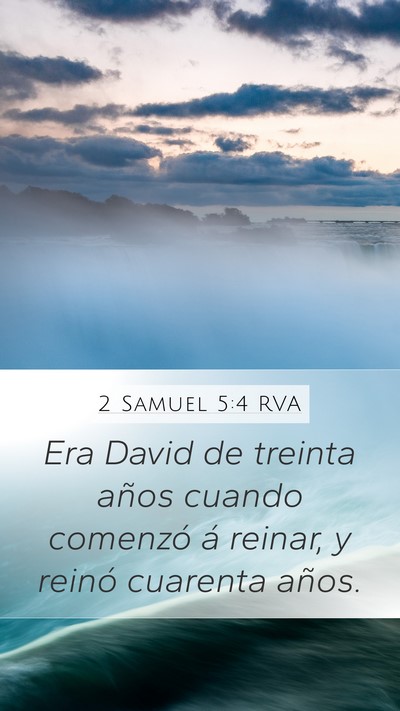 2 Samuel 5:4 RVA Bible Verse Image