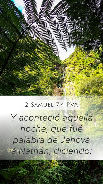 2 Samuel 7:4 RVA Bible Verse Image