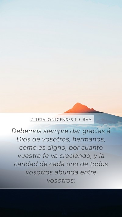 2 Tesalonicenses 1:3 RVA Bible Verse Image
