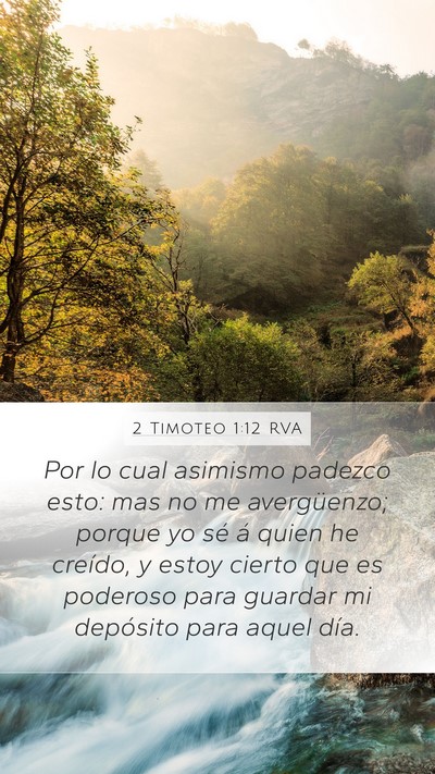 2 Timoteo 1:12 RVA Bible Verse Image