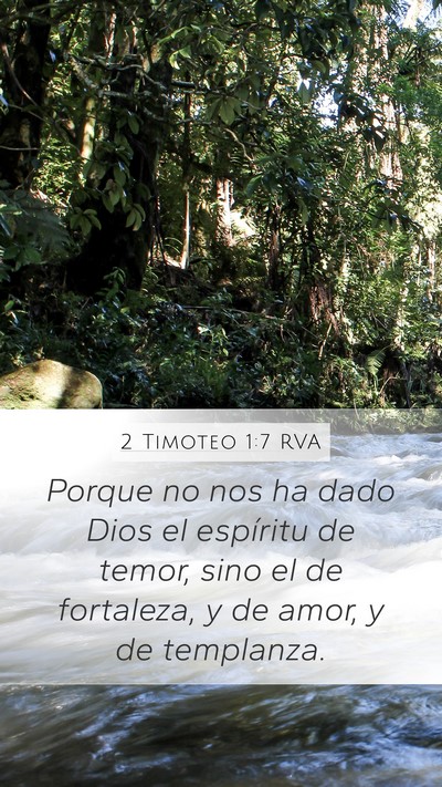 2 Timoteo 1:7 RVA Bible Verse Image