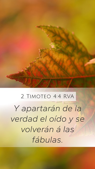 2 Timoteo 4:4 RVA Bible Verse Image