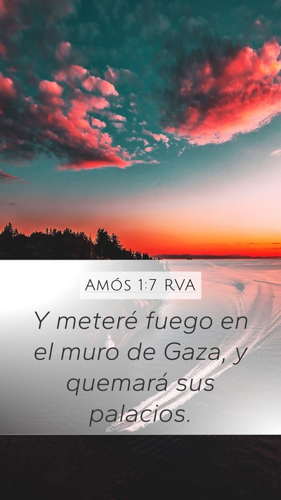 Amós 1:7 RVA Bible Verse Image