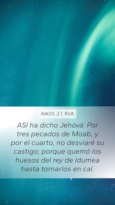 Amós 2:1 RVA Bible Verse Image
