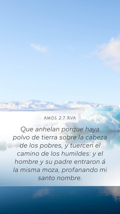 Amós 2:7 RVA Bible Verse Image