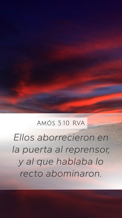 Amós 5:10 RVA Bible Verse Image