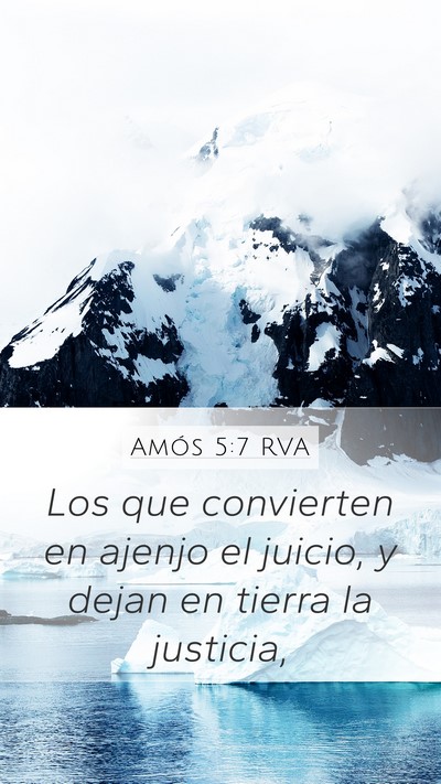 Amós 5:7 RVA Bible Verse Image