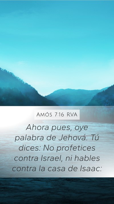 Amós 7:16 RVA Bible Verse Image