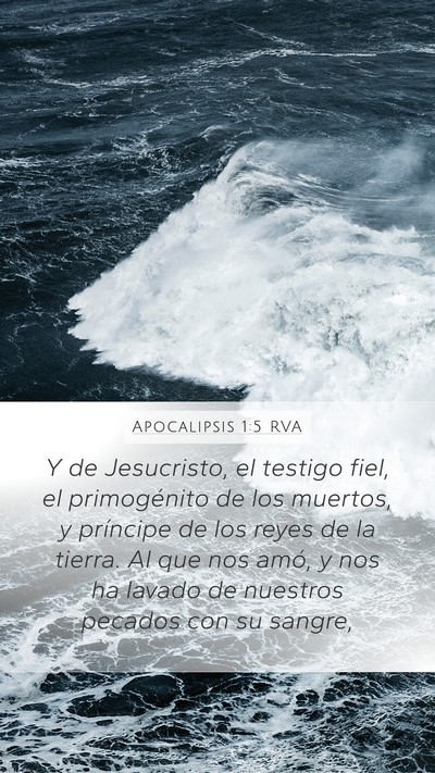 Apocalipsis 1:5 RVA Bible Verse Image