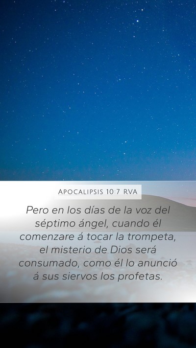 Apocalipsis 10:7 RVA Bible Verse Image