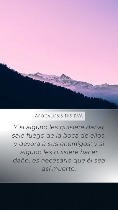 Apocalipsis 11:5 RVA Bible Verse Image