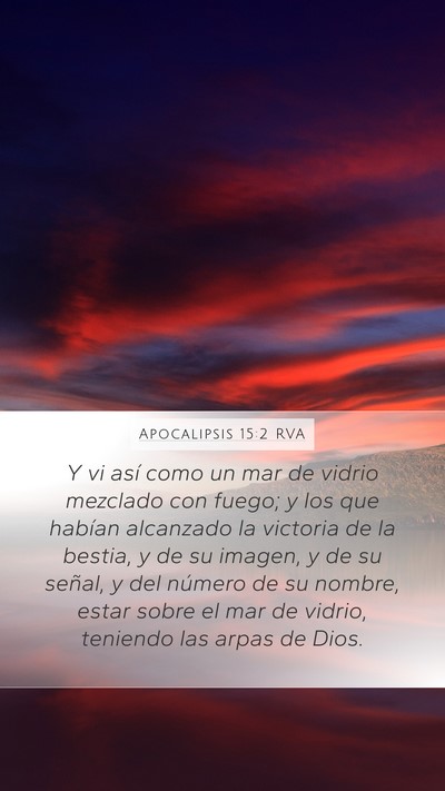 Apocalipsis 15:2 RVA Bible Verse Image