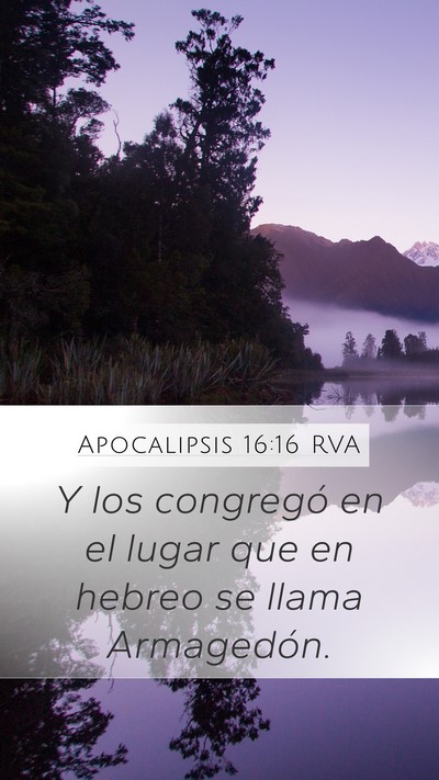 Apocalipsis 16:16 RVA Bible Verse Image