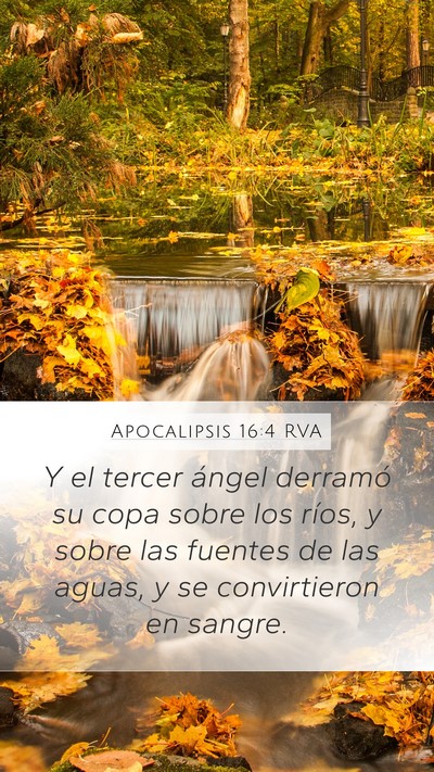 Apocalipsis 16:4 RVA Bible Verse Image