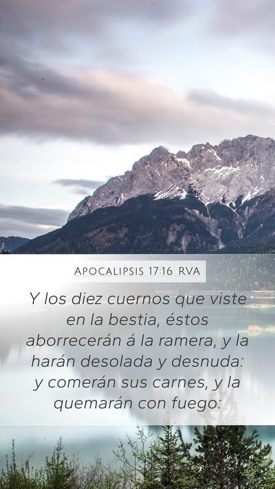 Apocalipsis 17:16 RVA Bible Verse Image