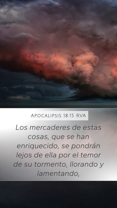 Apocalipsis 18:15 RVA Bible Verse Image