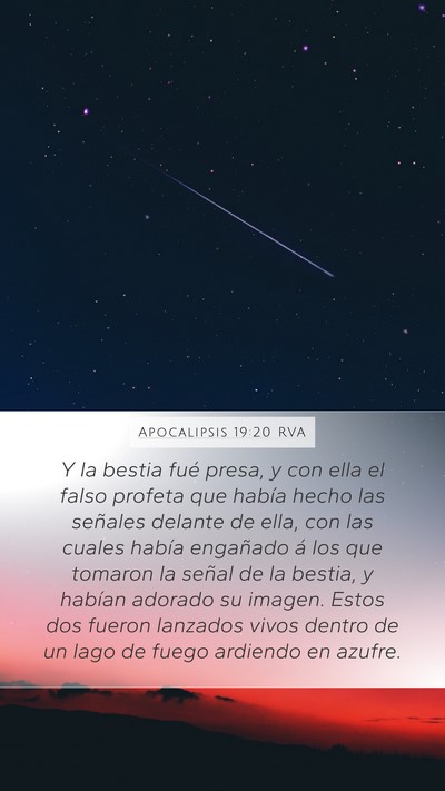 Apocalipsis 19:20 RVA Bible Verse Image