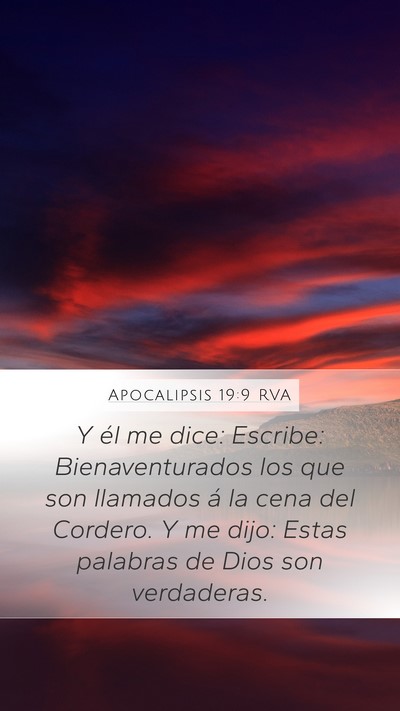 Apocalipsis 19:9 RVA Bible Verse Image